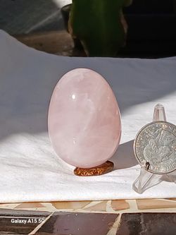 Rose Quartz Egg 