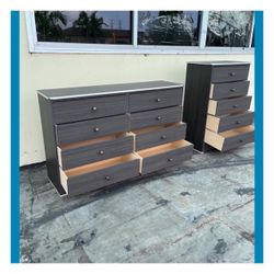 8 and 5 drawers dresser/ Five and eight drawers dresser