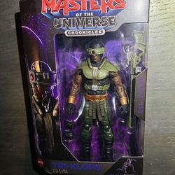 Masters of the Universe Chronicles Tri-Klops Action Figure NEW SEALED