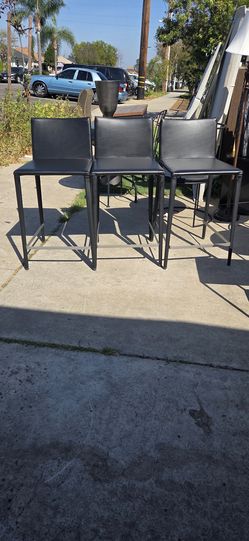 ARPER Norma Italian Leather Stools