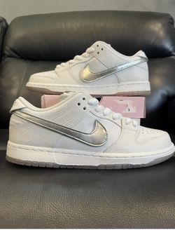 Nike Sb Dunk Low Tiffany White Brand New In Box Men Sz 8.5 Adidas Nike Supreme
