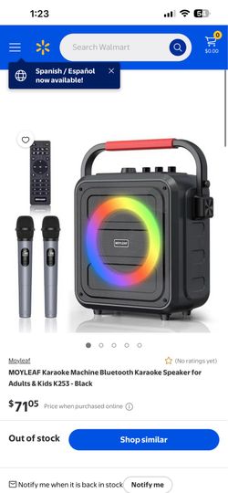 New Karaoke Machine Moyleaf