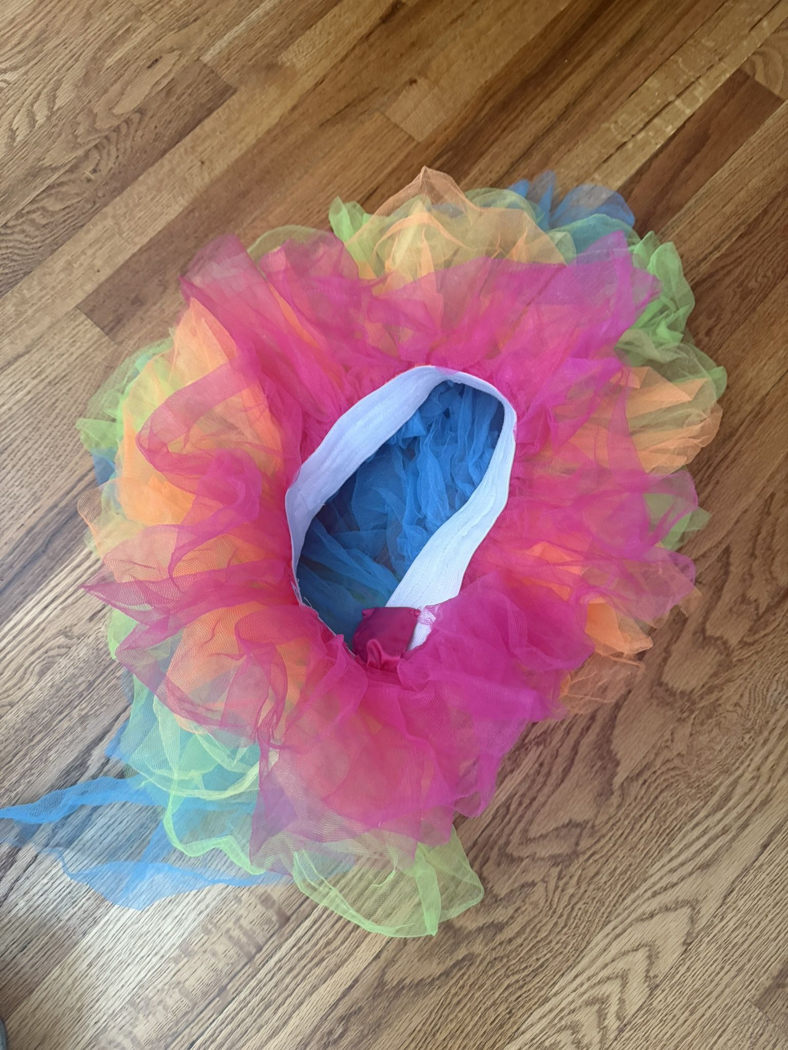 Rainbow Skirt Tutu Adult Small