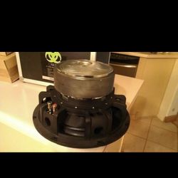 Extremely Rare FUSION FCW-12 Competition Subwoofer - Brand NEW