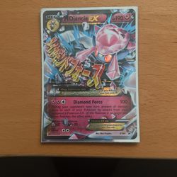 Mega Diancie EX Pokémon card
