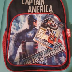 New Small Marvel Avengers Large Backpack Kids Boys Gift School Travel Toy Book Bag 
