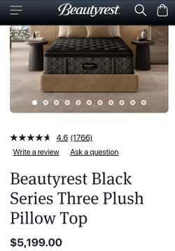 Beautyrest Black Series Three Plush Pillow Top