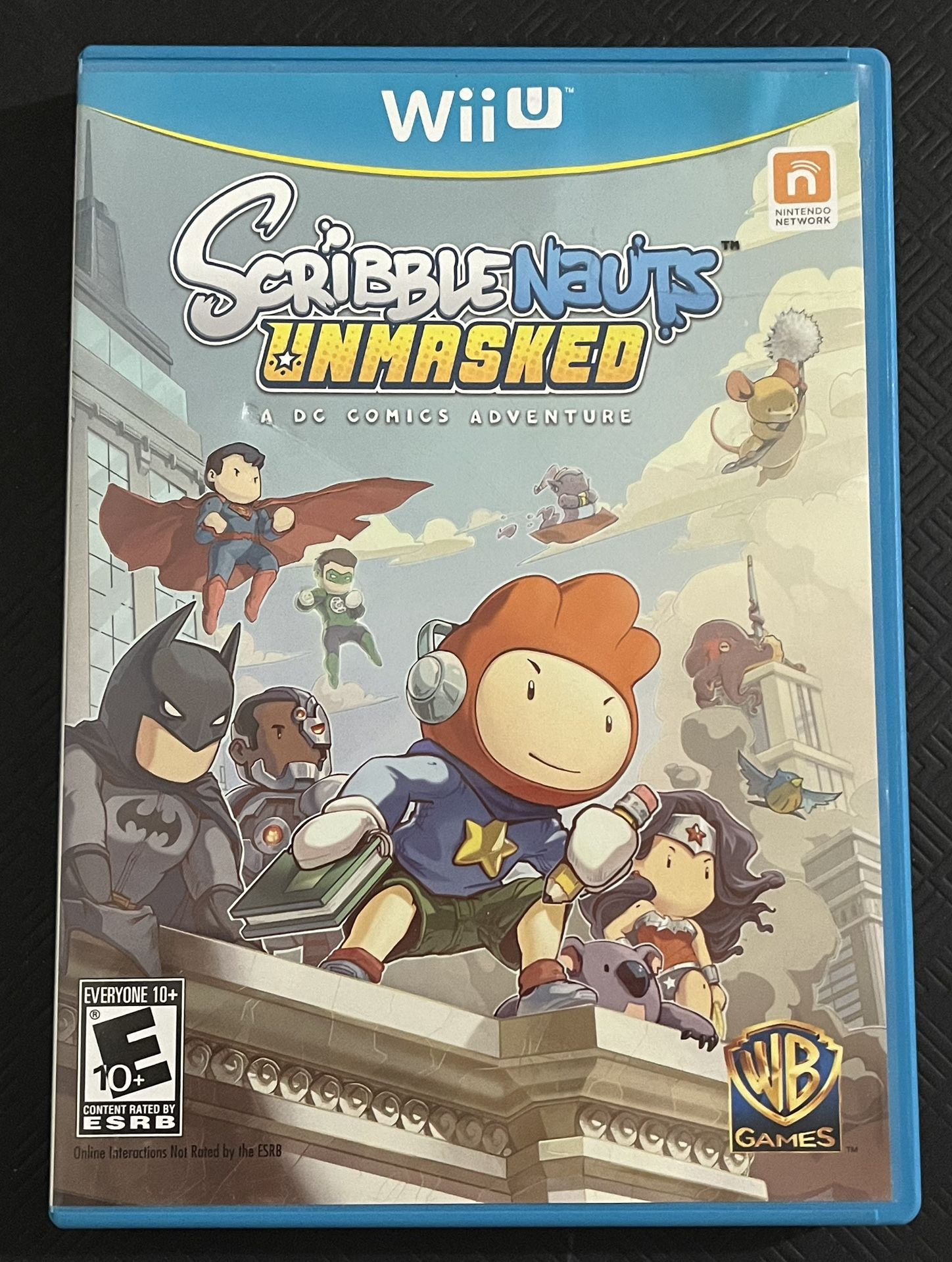 Scribblenauts Unmasked A DC Comics Adventure (Nintendo Wii U) Complete! CIB