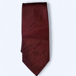 Vintage Oscar De La Renta Men Tie Red Castner Knott Necktie