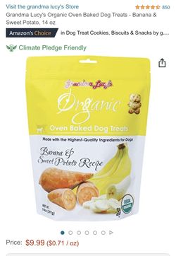 Dog Organic treats