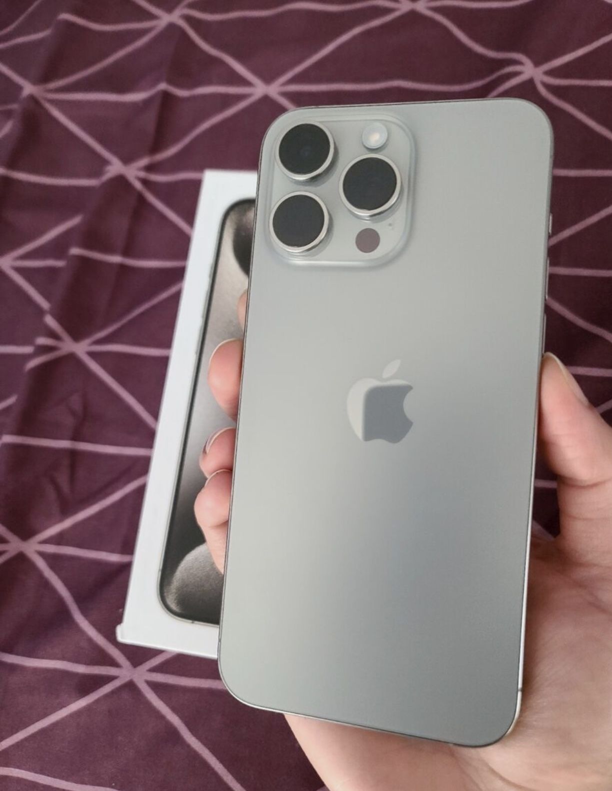 Unlocked Apple iPhone 15 Pro Max 256GB Capacity..
