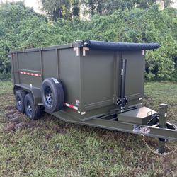 AMP 7 × 14 High Side 14k Dump Trailer