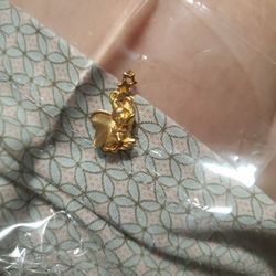 Gold Dumbo Charm