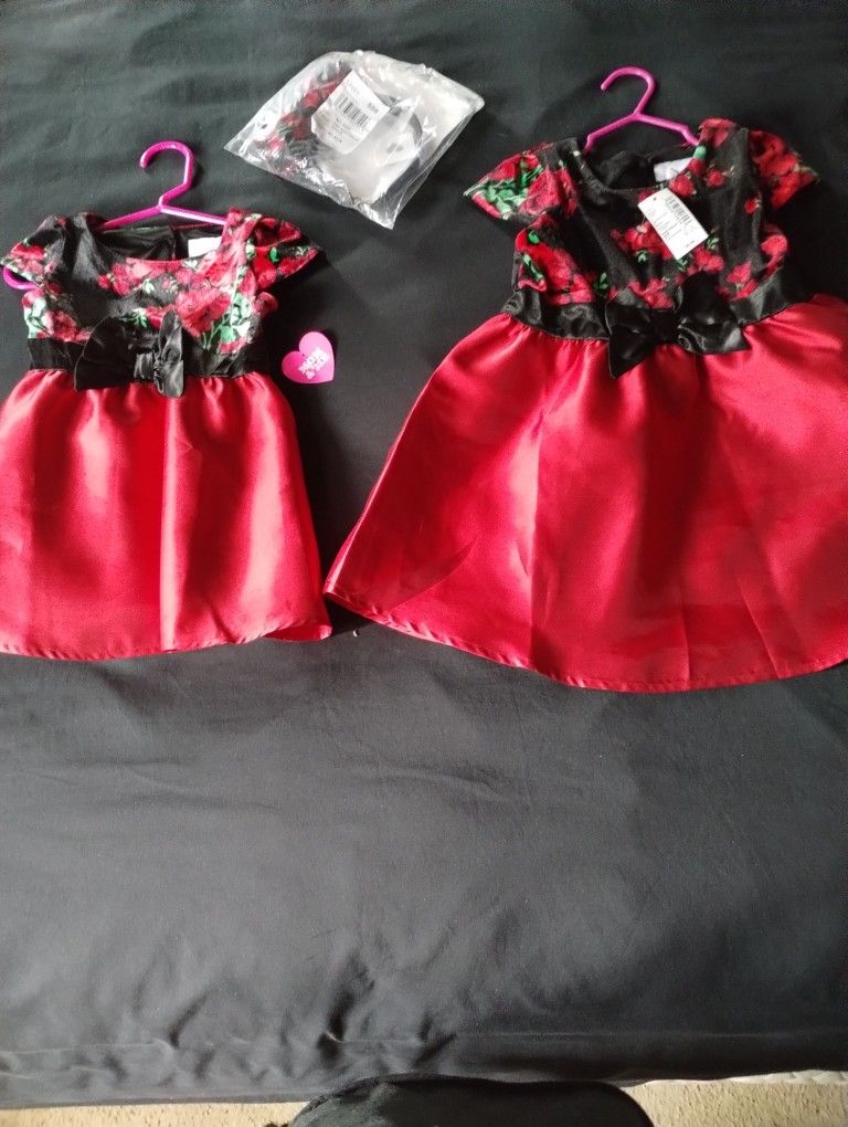 Brand New Kids Christmas Dresses !!