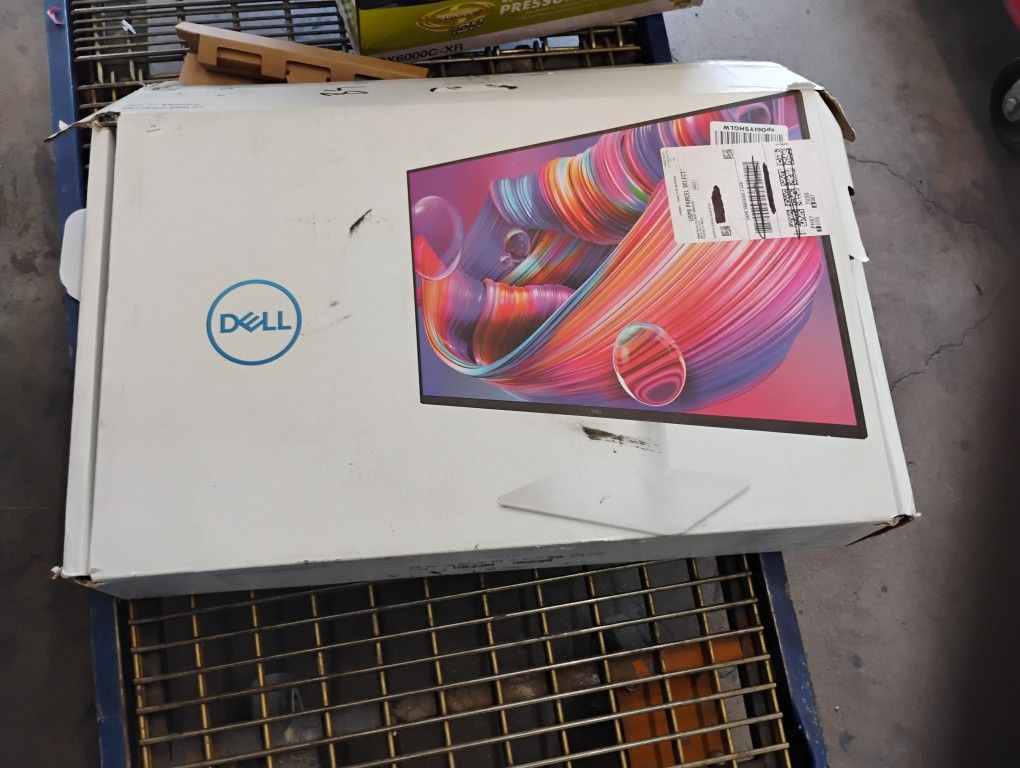 Dell 27' White Monitor W/ Stand