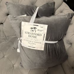 Decorative Indoor/Outdoor Velvet Pillows
