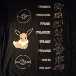 Pokemon Eeveelution T-shirt