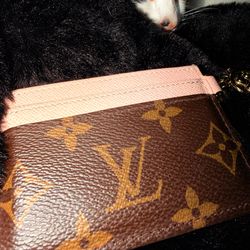 LV Charms Card Holder