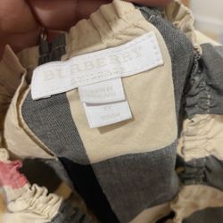 Authentic Burberry Baby Girl Dress 3y 