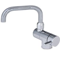 Aidack Elite Folding Tap (w/ Angled Spout) Chrome (For Boat, RV, Van, etc) Brand New