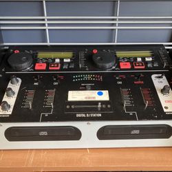 Ion Audio ICD02 Digital DJ CD Station 