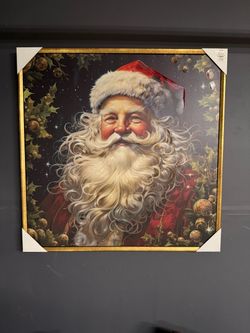 Santa Claus Christmas Wall Art