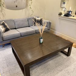 Large Artificial Wood Coffee Table