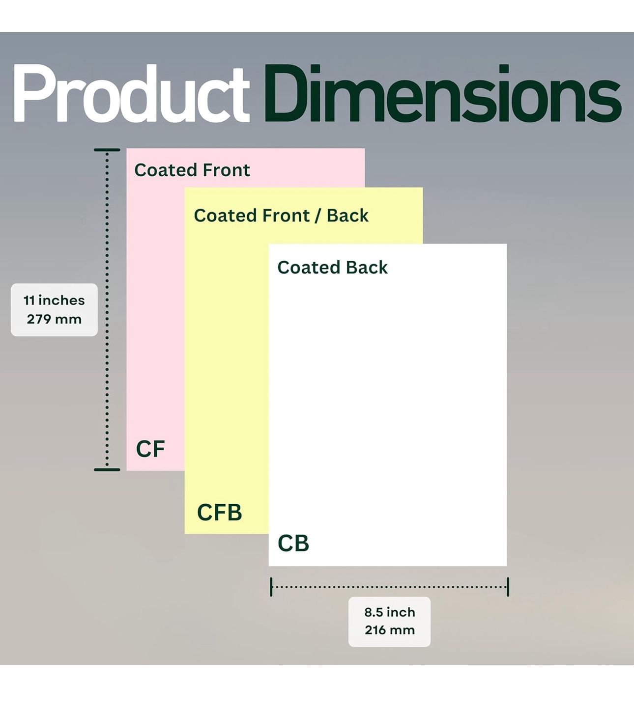 3 Color Carbonless Paper