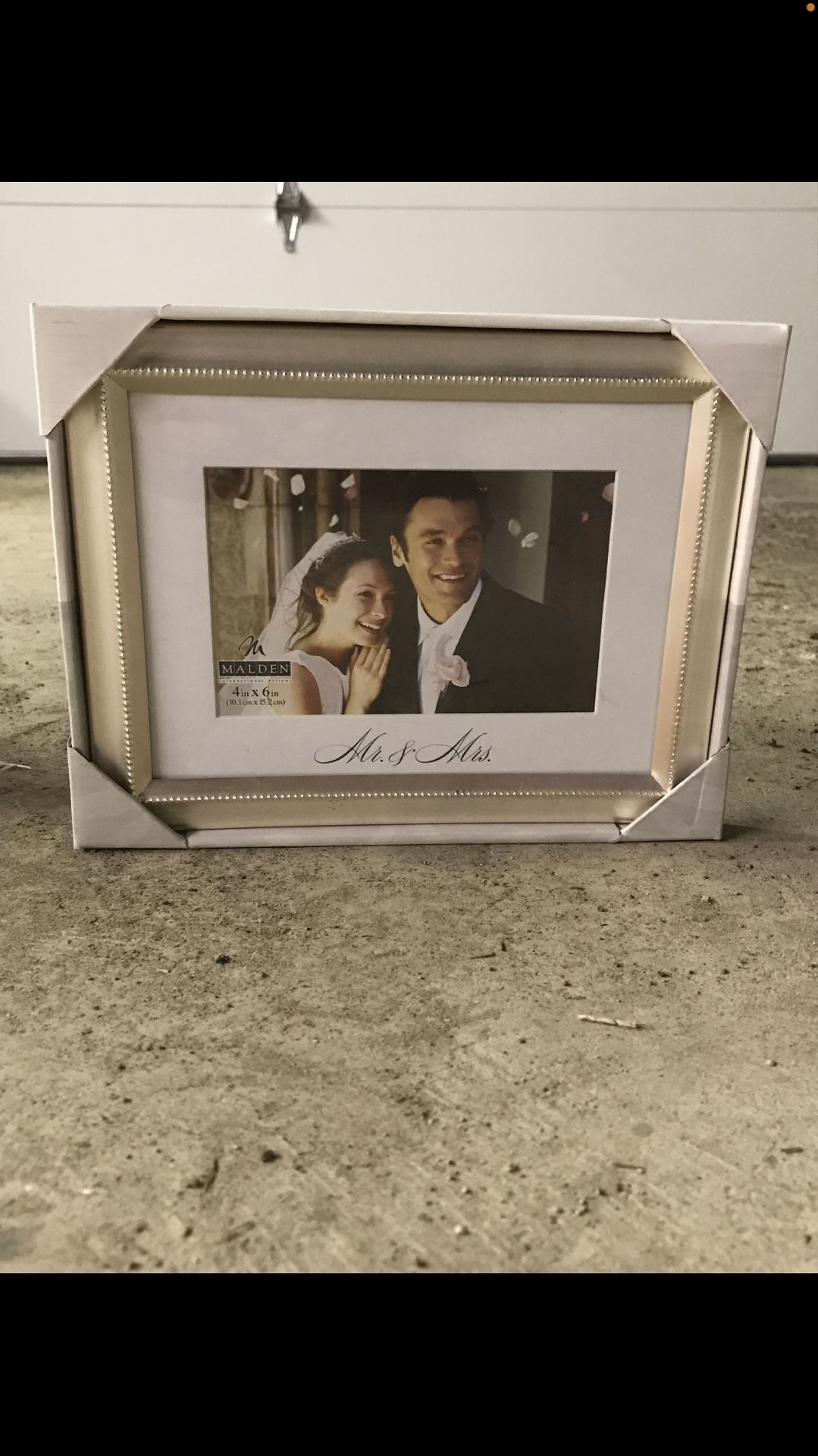 Mr And Mrs Photo Frame 