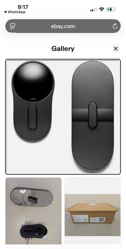 Latch Smart Door Lock Black