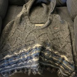 Hollister Poncho Size M/L