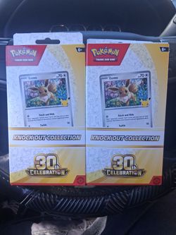 Pokémon TCG Knock Out Collection 30th Celebration – Lot of 2