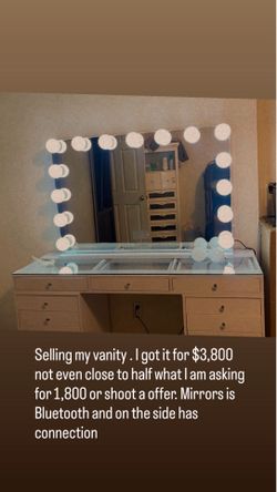 Vanity mirror Bluetooth