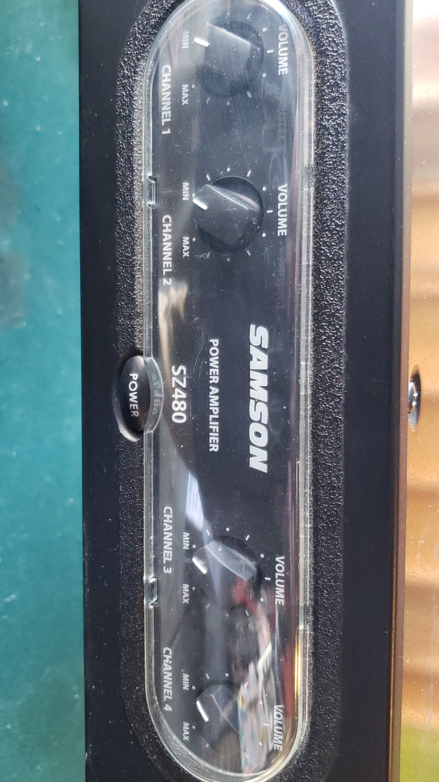 Samson power amp 2z480
