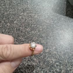 14k Gold Plated With 100 Percent Real Diamond 