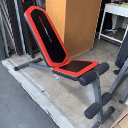 Weider Pro 230 Weight Bench $55