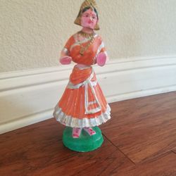 Handmade Bobble Indian Girl