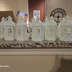 LED Candle Lanterns Set Of 10