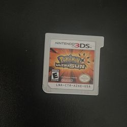 Pokemon Ultra Sun Nintendo 3DS
