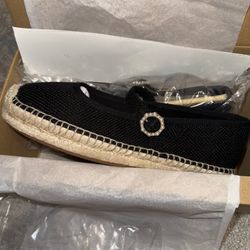 J. Crew Espadrille Mary Jane Flats