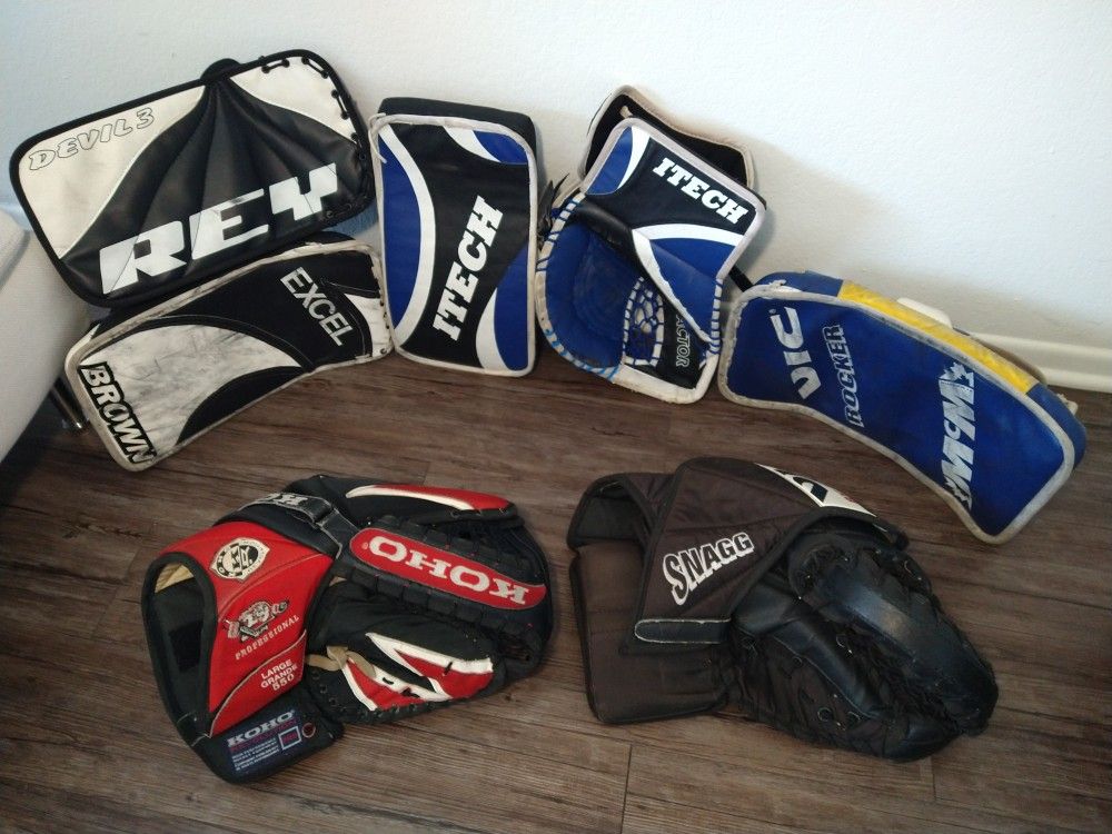 Hockey Goalie Blockers/Catchers! Various Epic Brands! Itech, KOHO, & Rey! π₯
ππ§πͺπͺπ