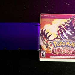 Nintendo 3DS with Pokemon Omega Ruby (separate or bundle)