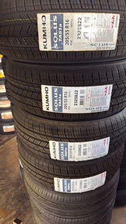 205/55/16 kumho tires 🛞