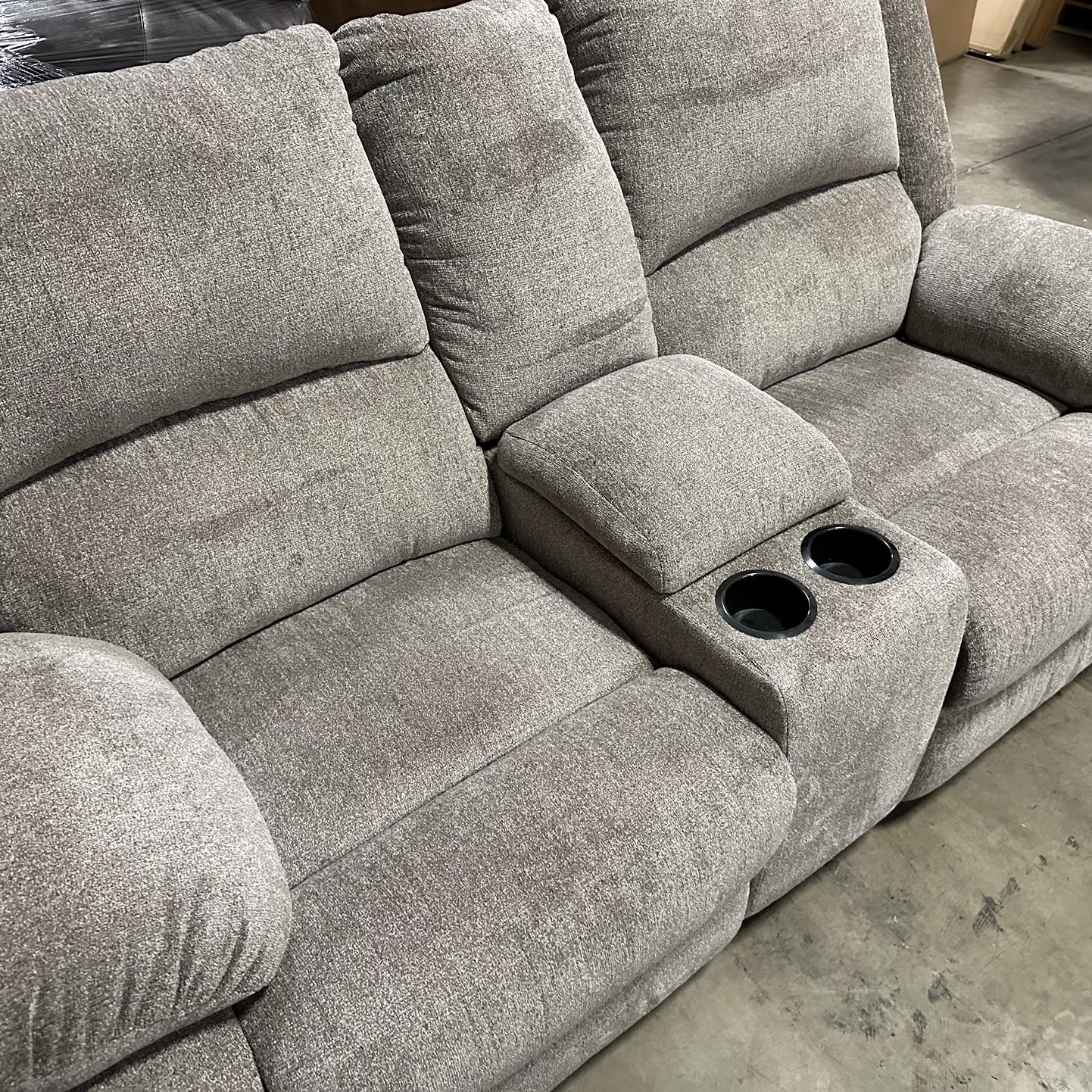 Manual Reclining Loveseat :$180