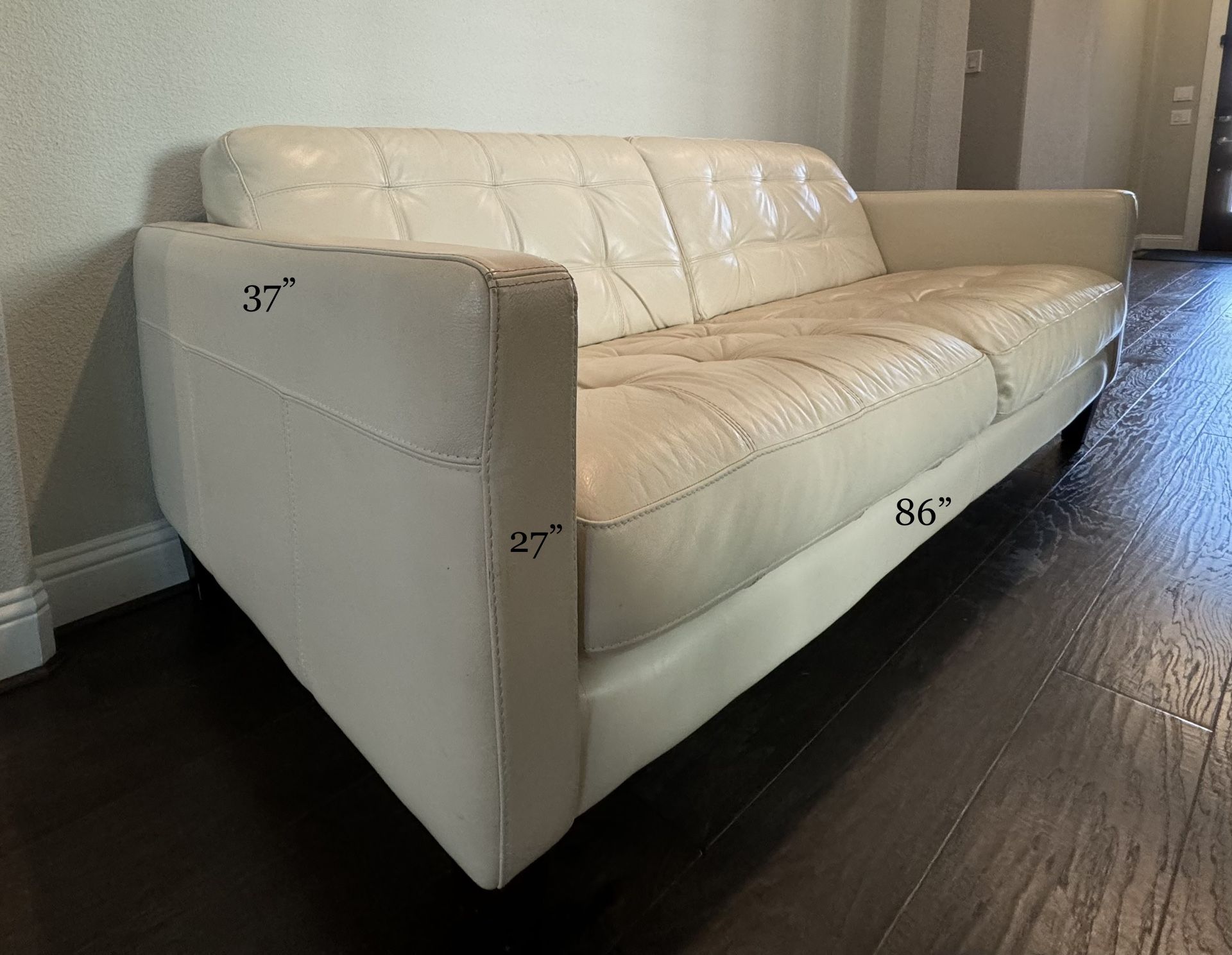 Italian leather Sofa Set
