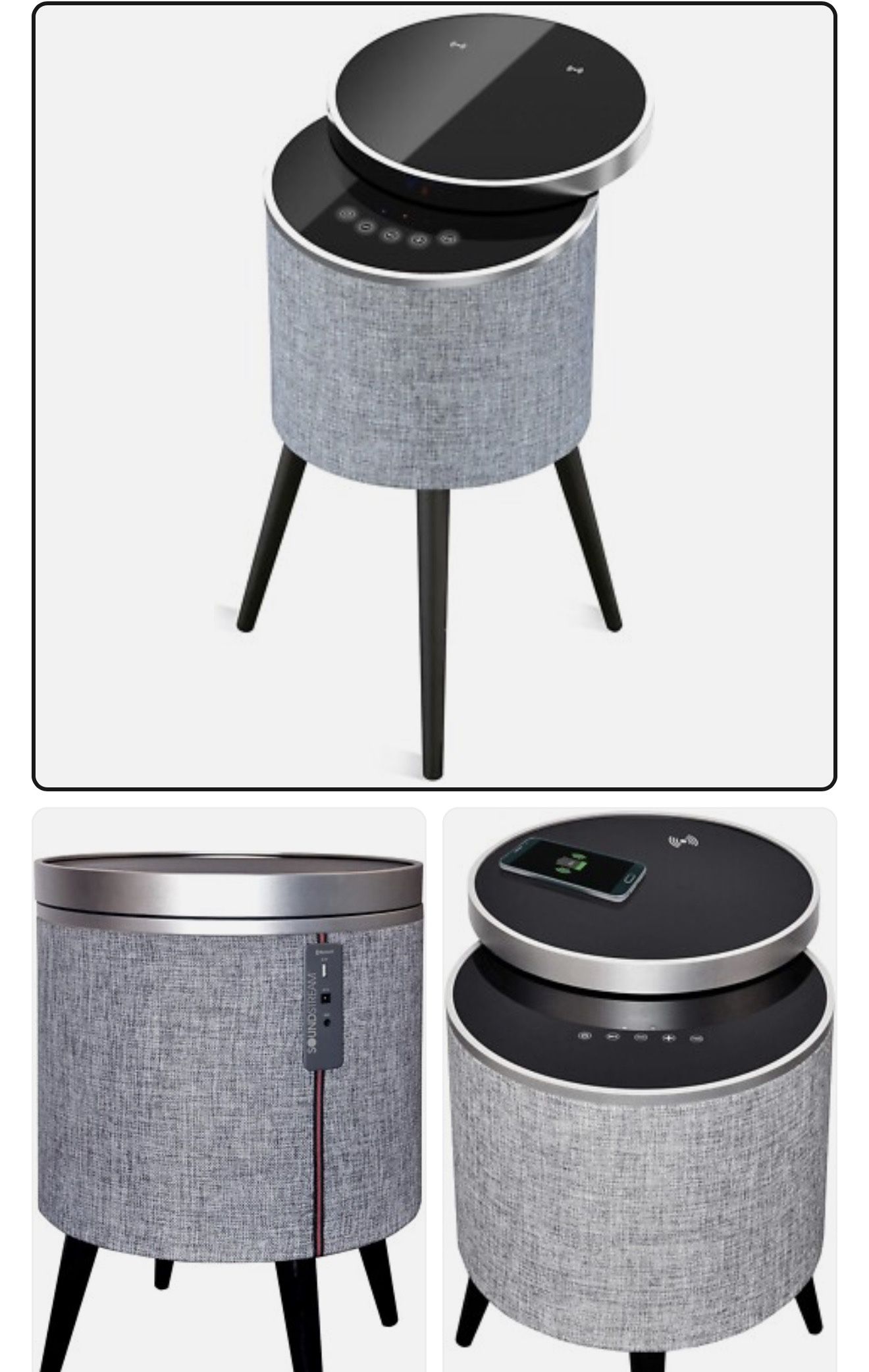 Sound stream Speaker Table Wireless Charger