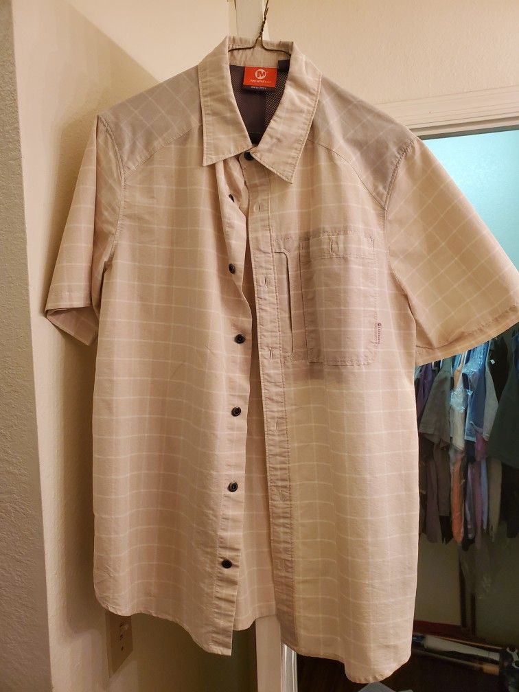 Merrell Men's Select Wick Medium Short Sleeve Shirt