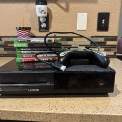 Xbox one 6 games and Controller 
