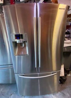REFRIGERATOR SAMSUNG 3 DOORS - STAINLESS STEEL