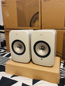 KEF LSX II LT Wireless Bookshelf Hi-Fi Speakers – Audiophile-Grade, Streaming-Ready, Pure High Quality Audio